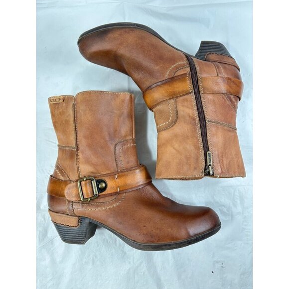 Pikolinos Rotterdam boots Leather Ankle Boot Women's Size 7.5-8 - Picture 7 of 14